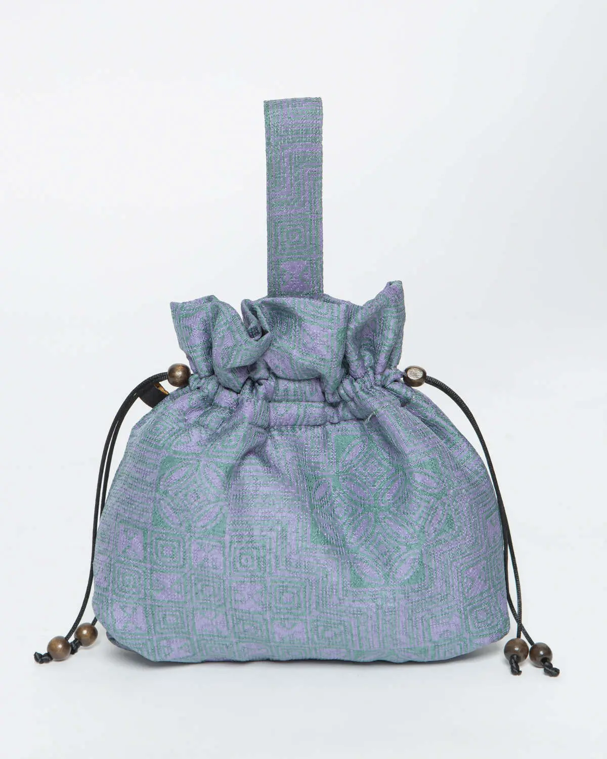 Drawstring Bag Silk - 1 Drawstring Bag Silk - Image 1